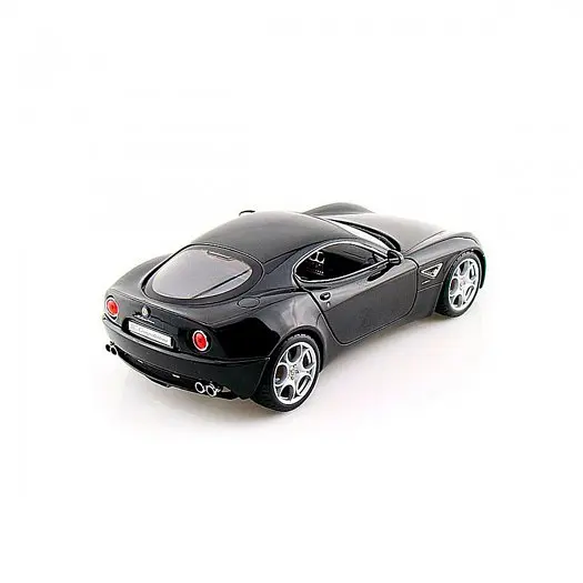Автомодель - Alfa 8C Competizione (2007) чорний металік 1:32 - фото 3