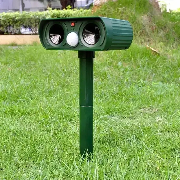 Стационарный отпугиватель собак и кошек на солнечной батарее Garden Protector - фото 5