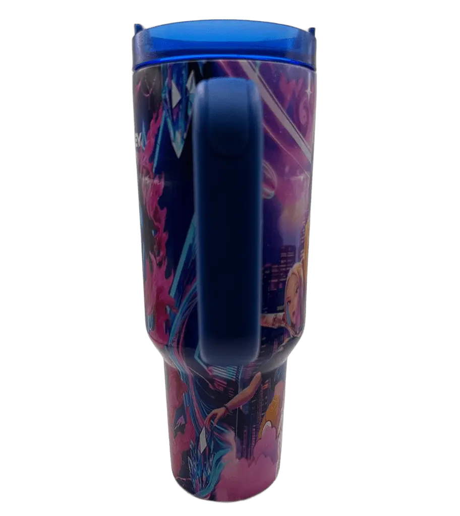 Термос термочашка Stanley Quencher H2.0 Tumbler Світиться у темряві 1,18 л Huntr/X World Tour Edition KT7001986 - фото 8