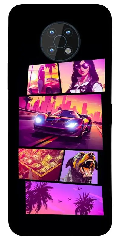 TPU чехол Demsky GTA vibes для Nokia G50