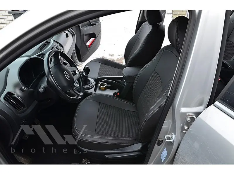 Авточохли модельні MW Brothers для Kia Sportage III c 2010 - фото 8