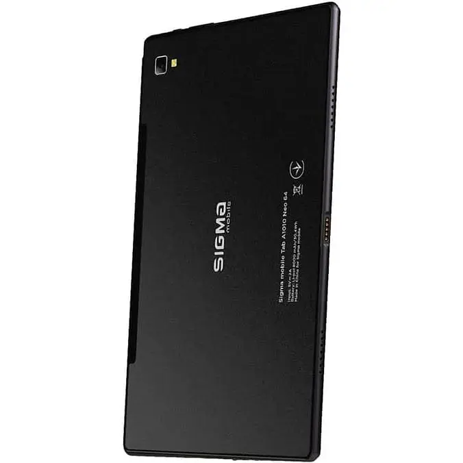 Планшет Sigma Tab A1010 Neo 64 Black UA UCRF - фото 4