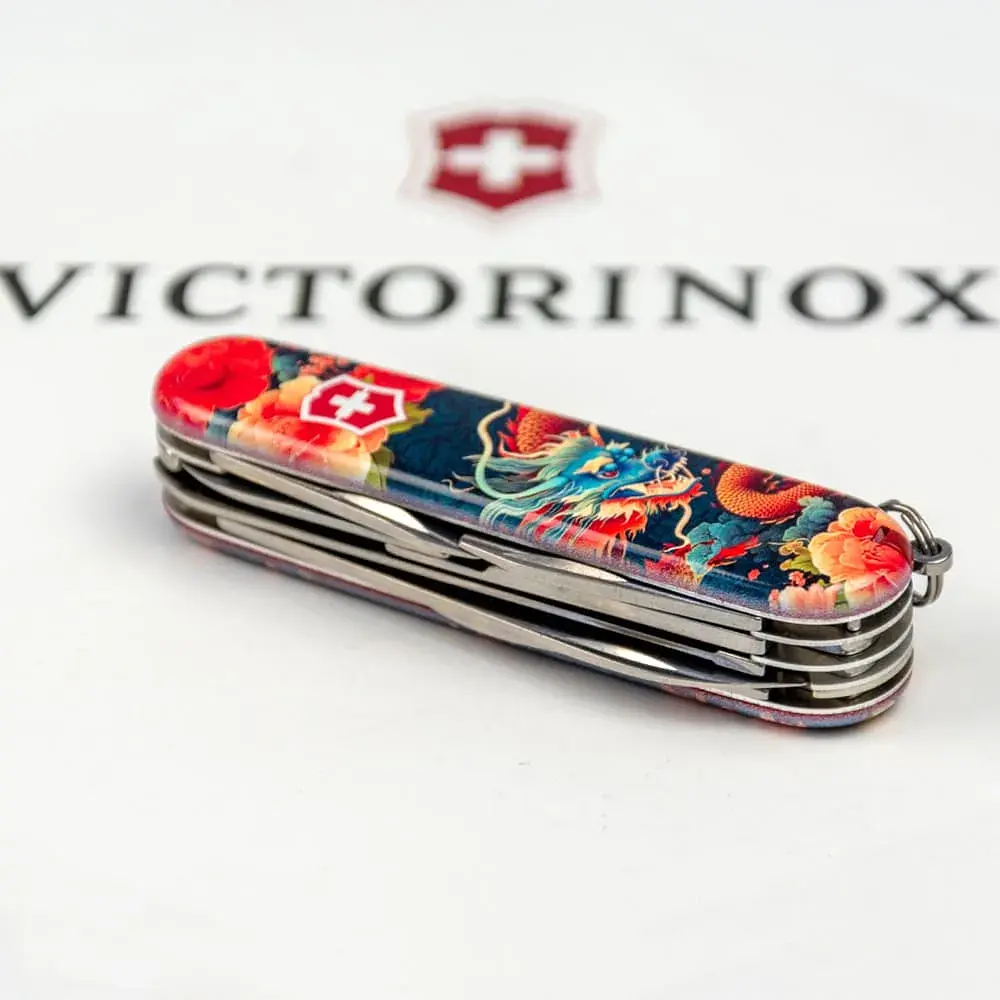 Ніж Victorinox Huntsman Zodiac 91 мм Китайський дракон (1.3713_Z3200p) - фото 6