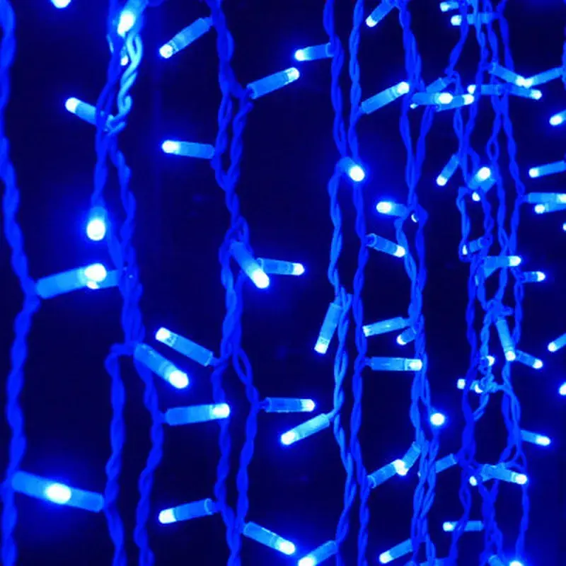Гірлянда ColorWay IP65 10м 100Led блакитне світло (CW-GO-100L10BL) - фото 9