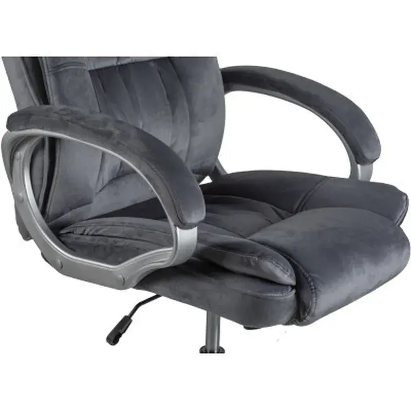 Офісне крісло Barsky Soft Microfiber Grey Soft-03 (Soft-03) - фото 9