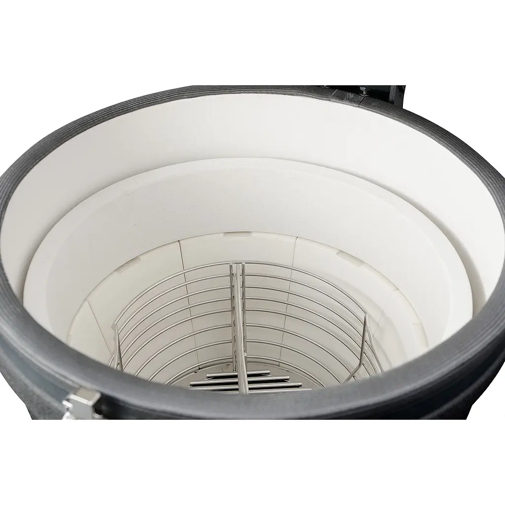 Керамический угольный гриль Grilli Kamado XL 5 в 1 с системой BBQ Block Fire (759777) - фото 15