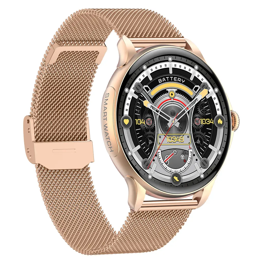 Годинник Smart Holiday Gold Steel, 2 ремінця - фото 10