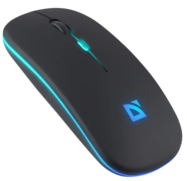 Миша Defender Touch MM-997 Wireless BLACK (52997) - фото 2