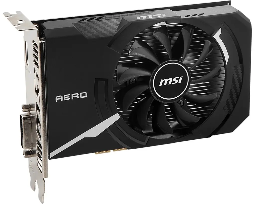 Відеокарта GeForce GT 1030 2GB MSI Aero ITX OC (GT 1030 AERO ITX 2GD4 OC) Б/В - фото 3