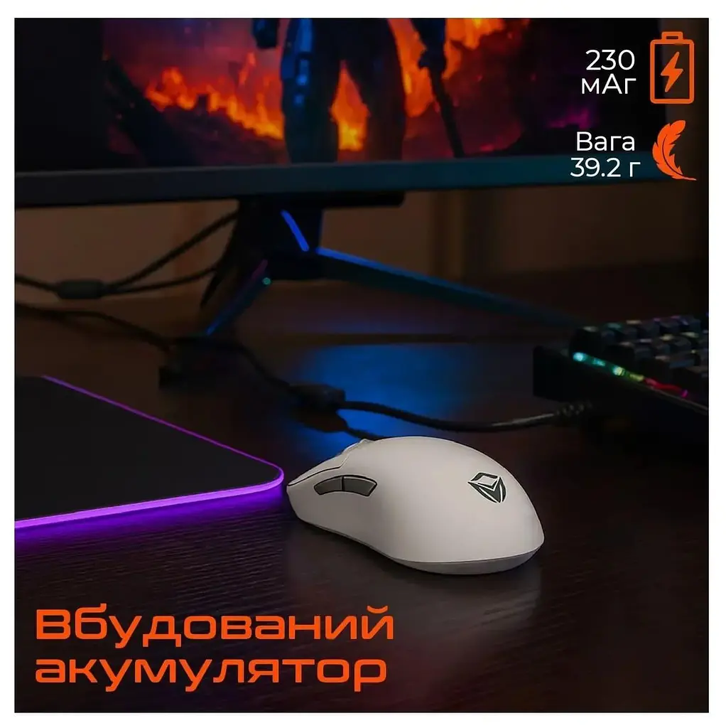 Миша Meetion MT-GW40-B (MT-GW40-B) - фото 6