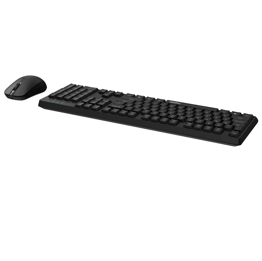Комплект (Клавіатура та миша) Rapoo X1500 Wireless Black (X1500) - фото 5