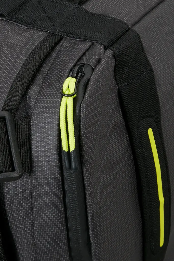 Дорожня Сумка-Рюкзак American Tourister URBAN TRACK BLACK/LIME 40х30х20 MD1*19216 - фото 10