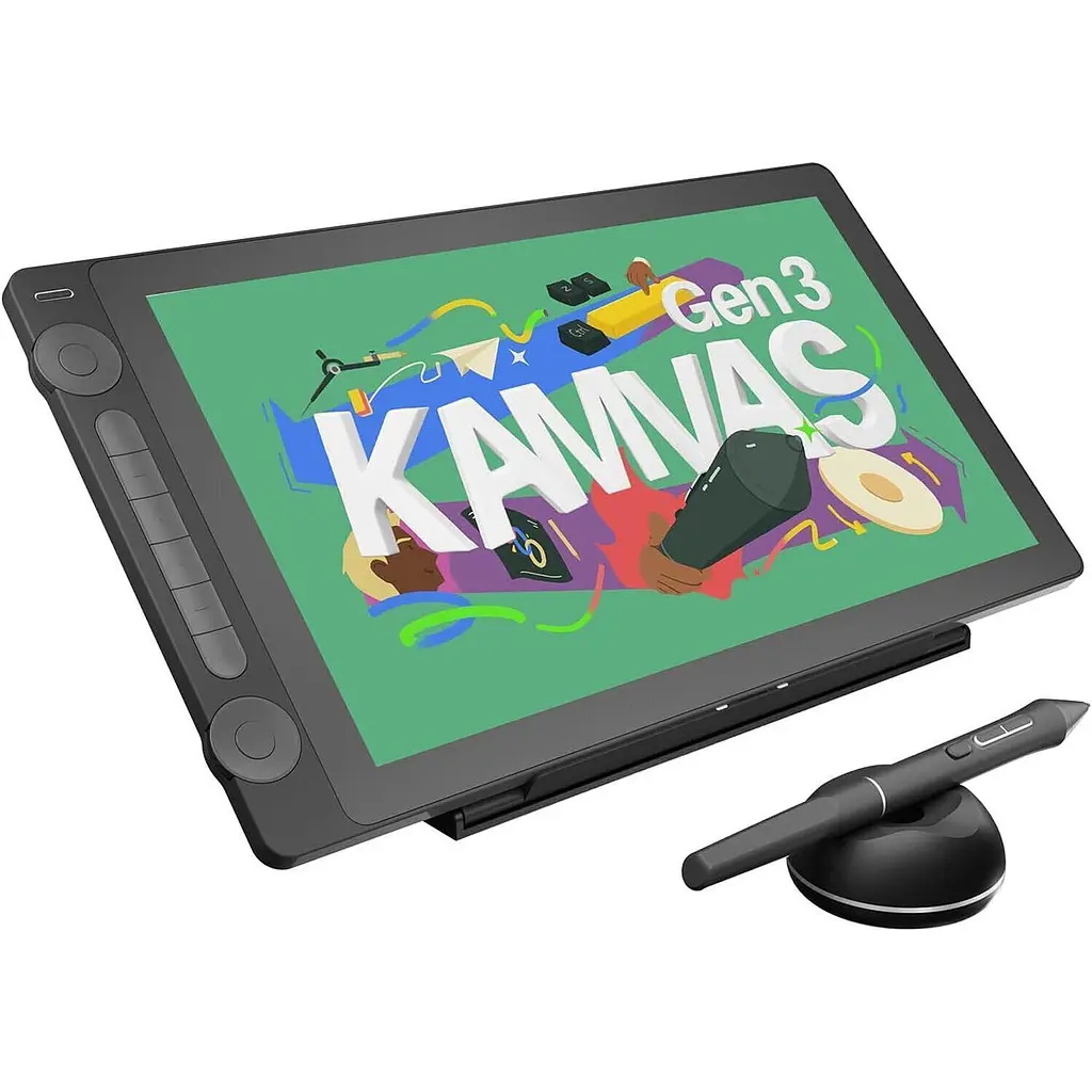 Графічний монітор Huion Kamvas 16 Gen 3 Black (GS1563) [157325] - фото 2