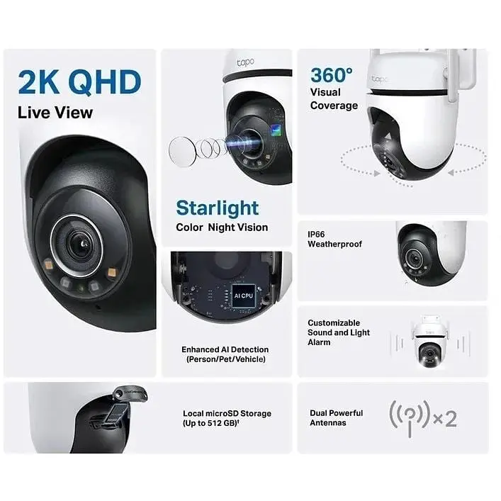 IP-камера TP-Link Tapo C520WS 4 MP - фото 8