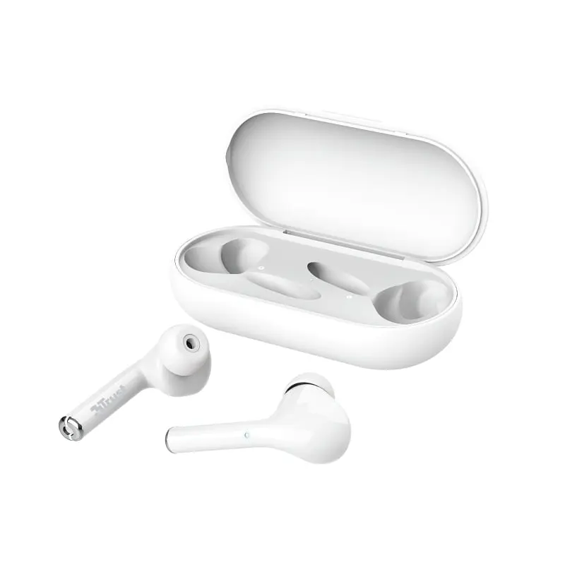 Навушники Nika Touch True Wireless Mic White Trust teh0013152 - фото 4