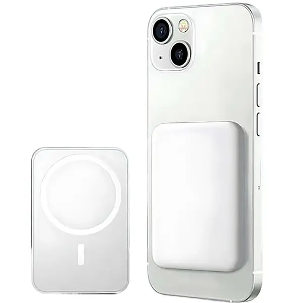 Павербанк Remax RPP-65 10000 мАг до 20 Вт USB-C MagSafe PD QC Білий (1246) - фото 3