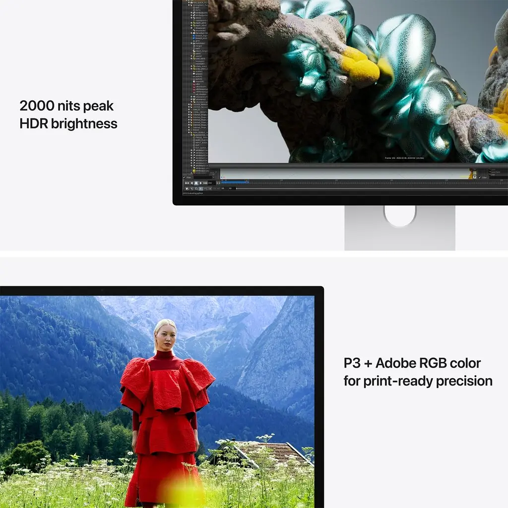 Монітор Apple Studio Display XDR 27" Standard glass with VESA mount adapter 2026 (MFEN4) [167743] - фото 8