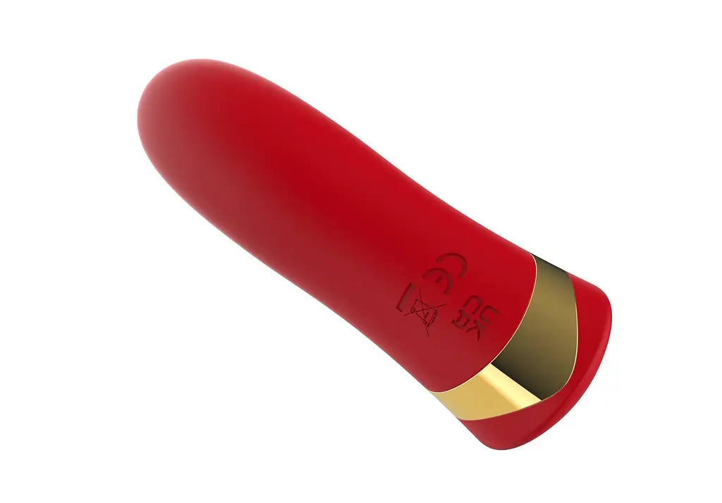 Мини-вибратор B - Series Cute Lipstick Bullet, 10.2 см (красный) - фото 6