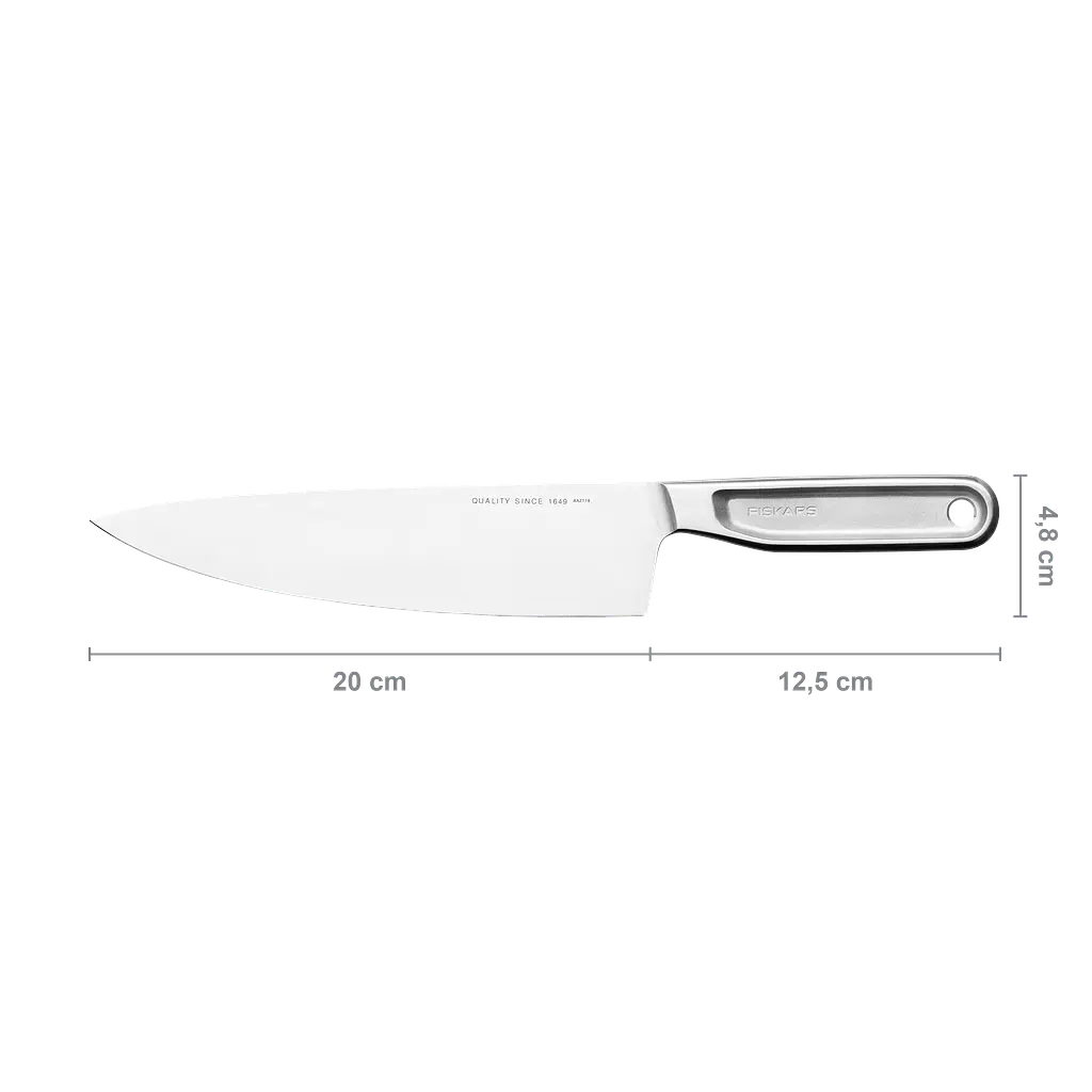 Ніж шеф-кухаря великий Fiskars All Steel (1062882) - фото 2