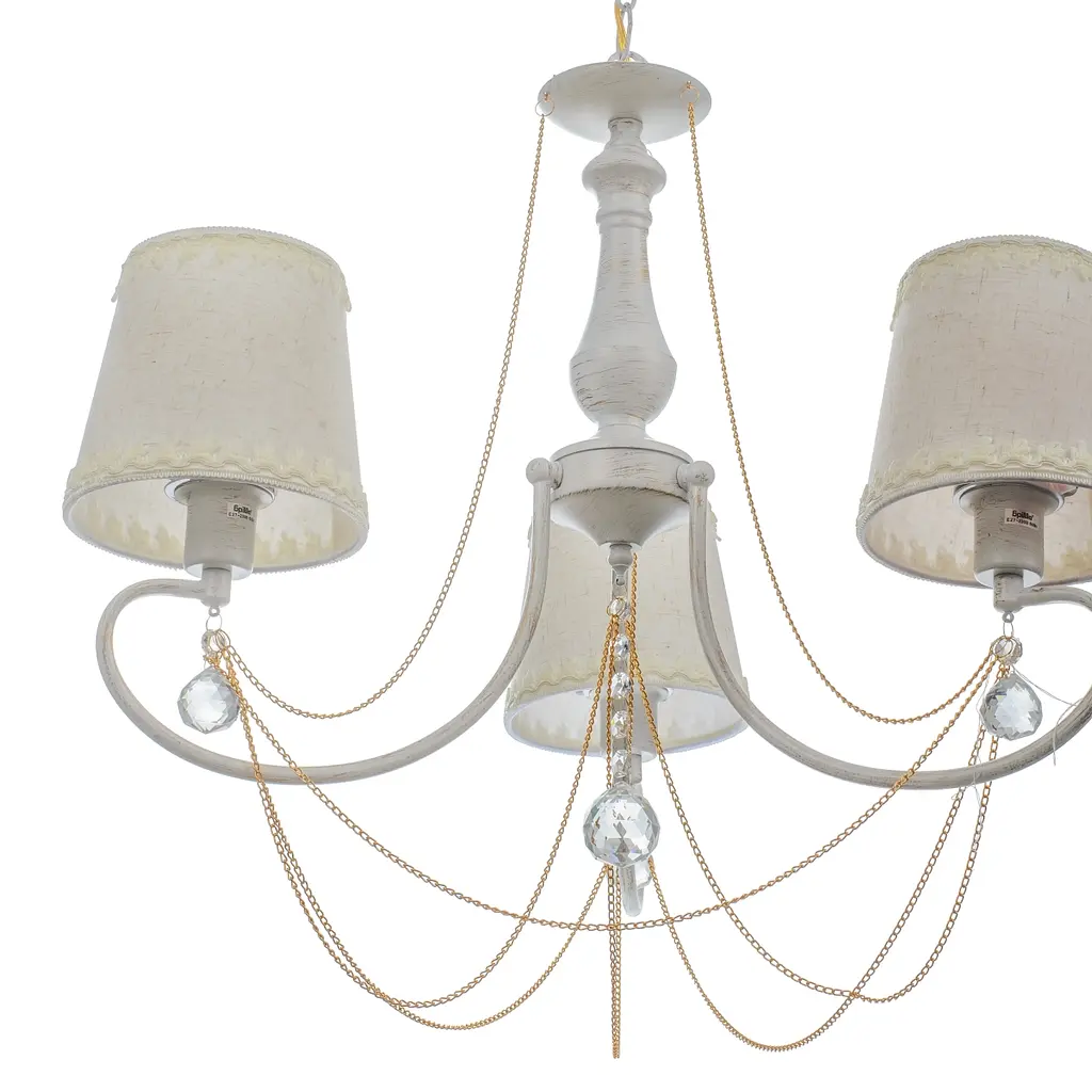 Люстра подвесная Brille с абажуром E27 GY (BKL-672S/3) - фото 2