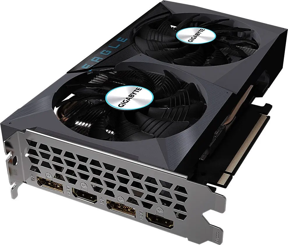 Відеокарта Gigabyte RTX 3050 8Gb EAGLE OC (GV-N3050EAGLE OC-8GD) (GDDR6, 128 bit, PCI-E v4.0) Б/в - фото 4