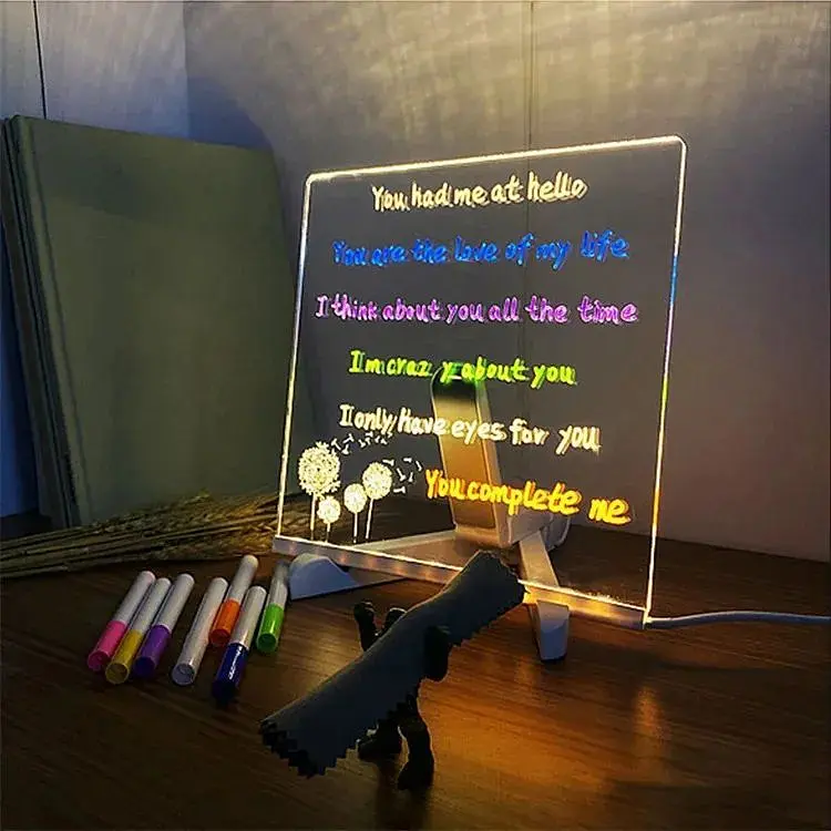 Акрилова світлодіодна дошка для записів XPRO 3D (44589-_266) - фото 6