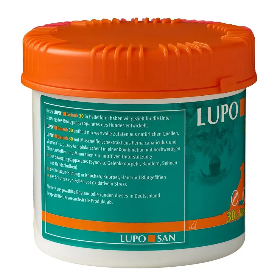 Добавка для зміцнення суглобів та кісток собак Luposan GelenkKraft 30 Pellets 500 г - фото 2