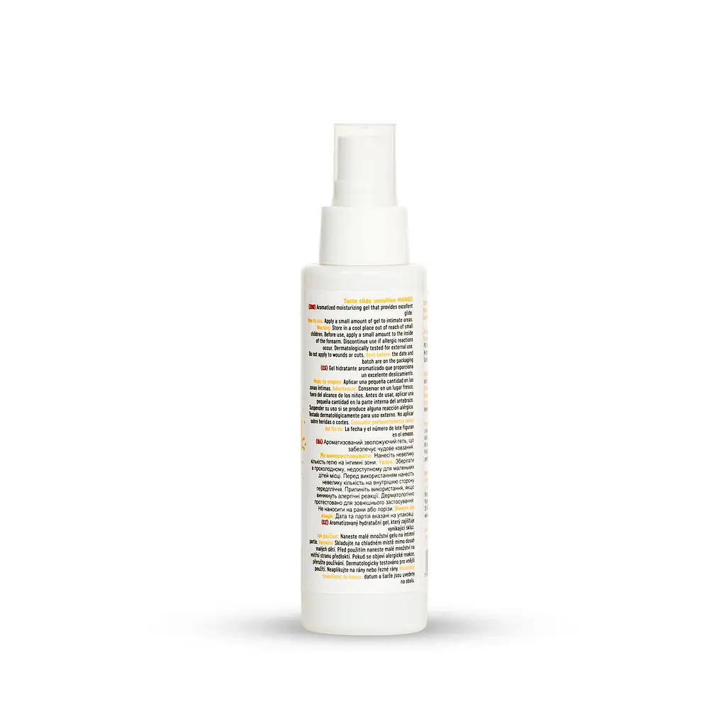 Інтимний гель-лубрикант - MyLove Taste Slide Sensitive Mango, 100 мл - фото 9