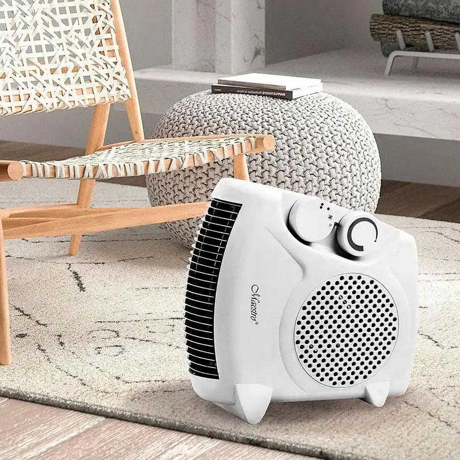 Тепловентилятор Maestro MR-921 побутовий обігрівач дуйчик сірий - фото 4