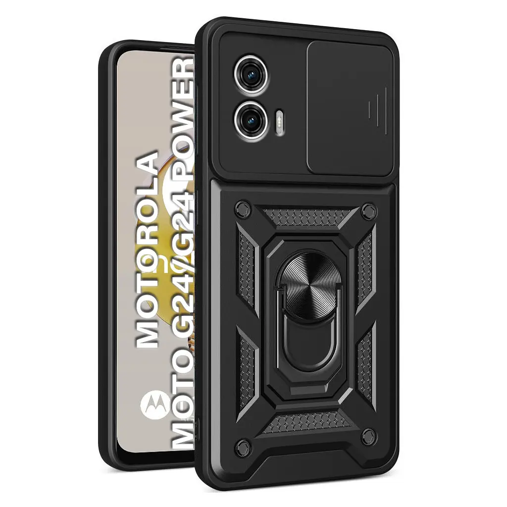 Чохол до мобільного телефона BeCover Military Motorola Moto G24/G24 Power Black (710722) - фото 2