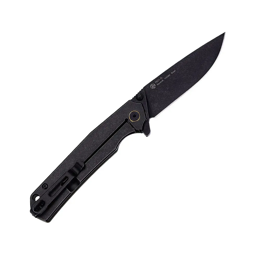 Ніж складаний туристичний Ruike P801-G, (8.6 см) 14C28N/G10 оливковий - фото 3