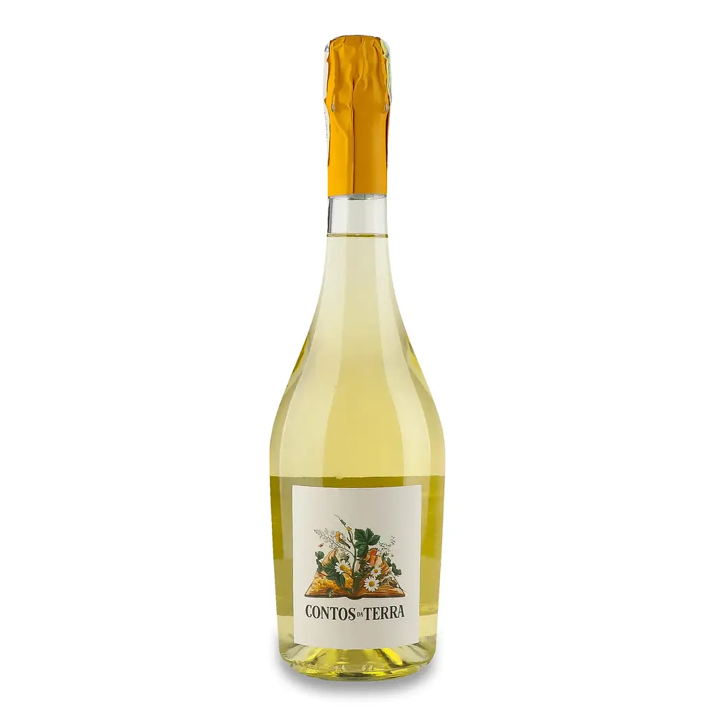 Вино ігристе Contos da Terra Brut біле брют 0.75 л 11.5%