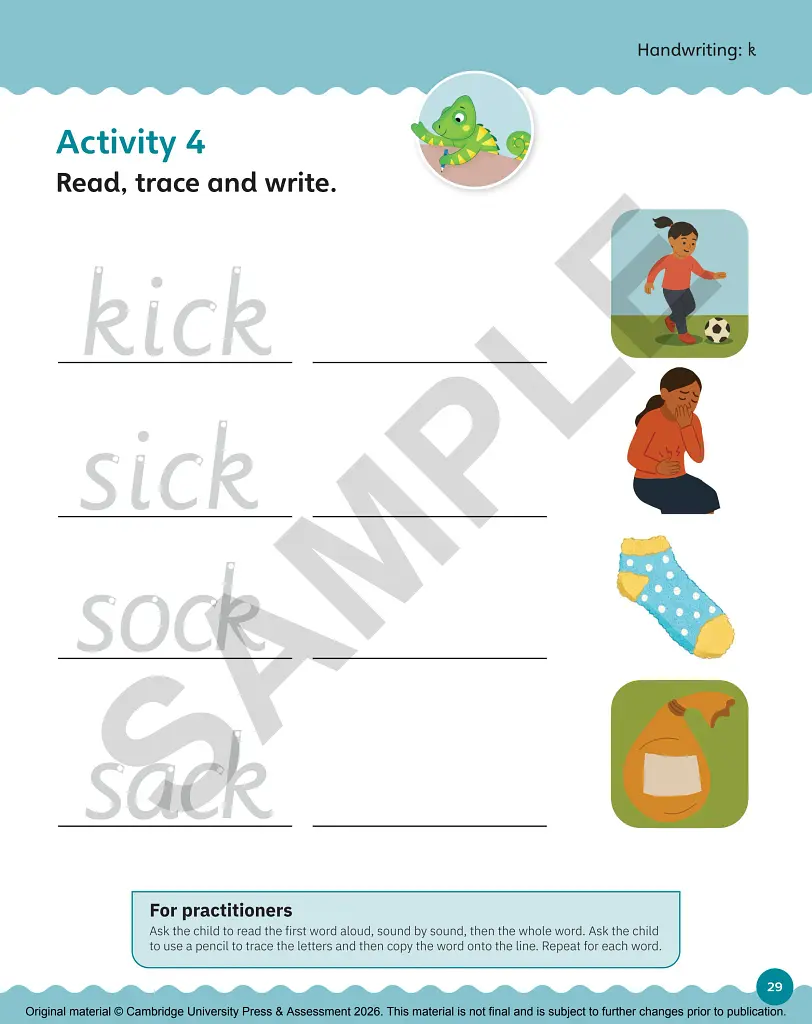 Cambridge Phonics and Handwriting Learner's Book. Step 2B - Кейт Грегсон - фото 7