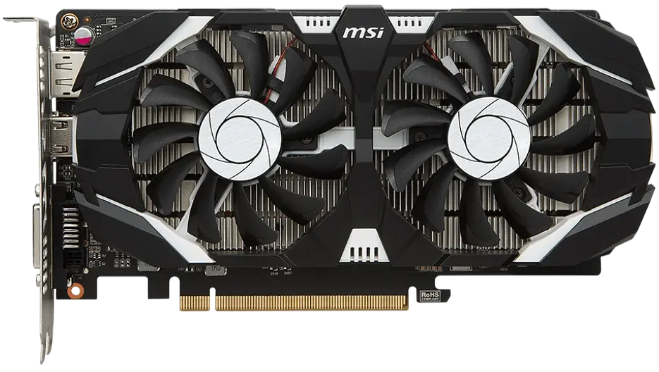 Видеокарта GeForce GTX 1050 Ti 4GB MSI OC (GTX 1050 Ti 4GT OC) Б/У - фото 2