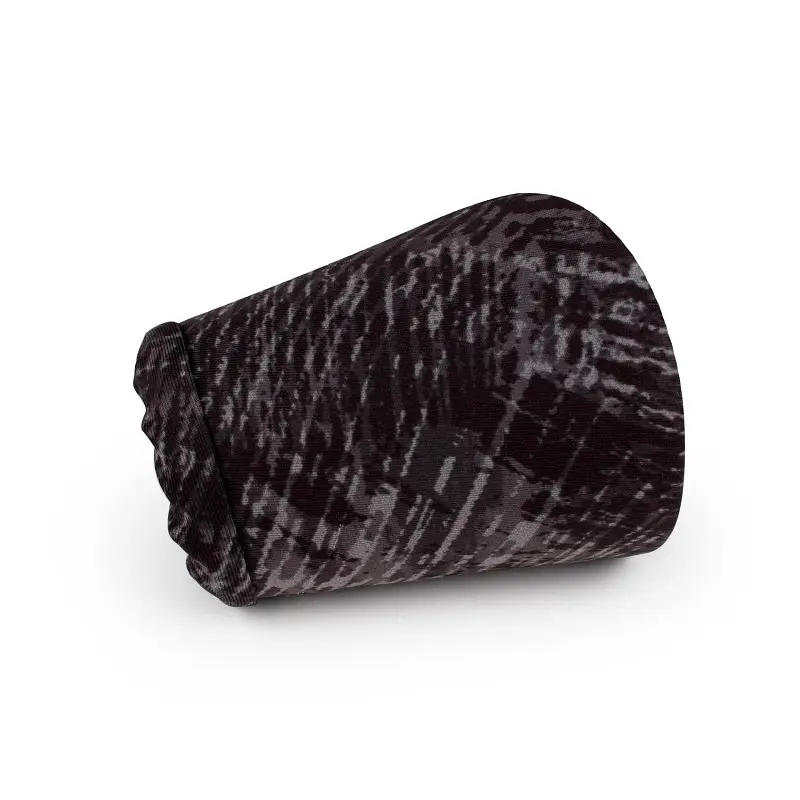 Кепка Buff Pack Run Cap Rush Graphite L/XL Черный-Синий - фото 3