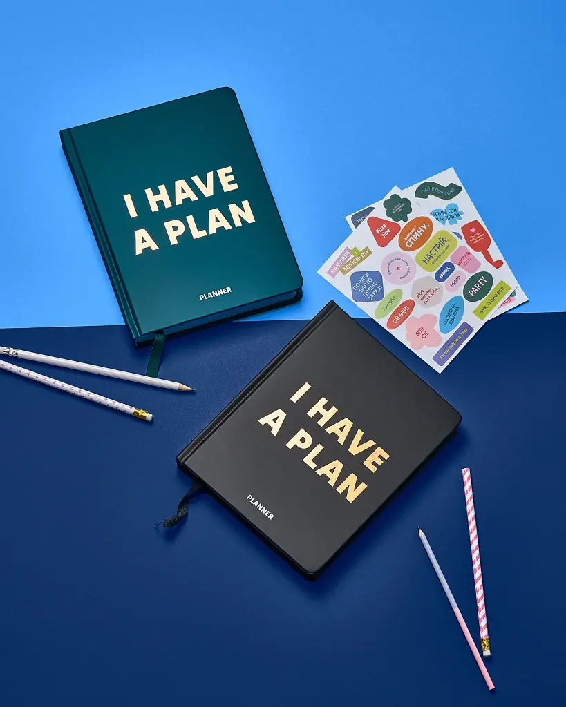 Планер «I HAVE A PLAN» чорний - фото 10