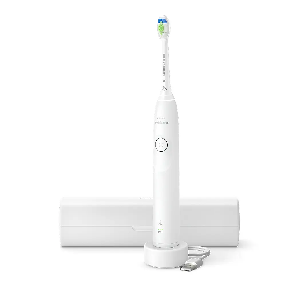 Електрична зубна щітка Philips Sonicare HX7108/02 серії 5300 біла