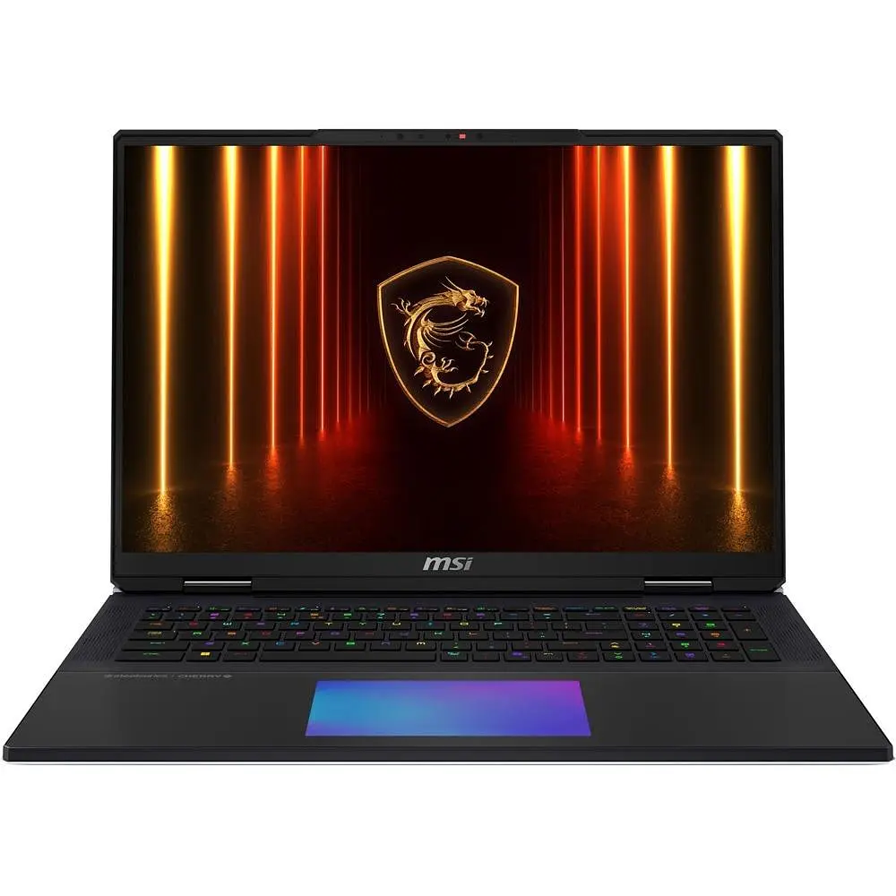 Игровой ноутбук MSI Titan 18 HX AI A2XWJG, Intel Core Ultra 9 285HX, 5.5GHz, 18 UHD+, 96GB, SSD 6TB, NVIDIA GeForce RTX 5090 24GB, Windows 11 Pro - фото 2