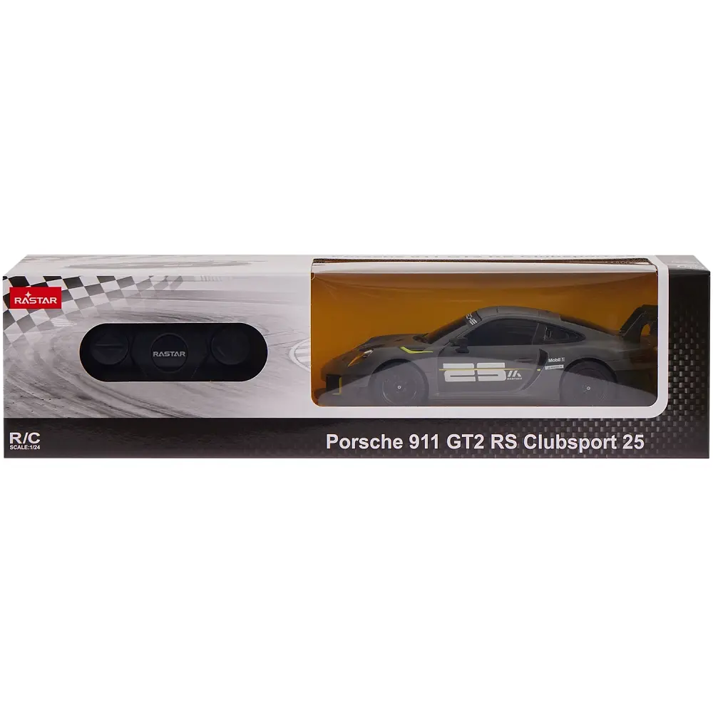 Машинка Rastar Porsche 911 GT2 RS Clubsport 25 1:24 Сірий - фото 8