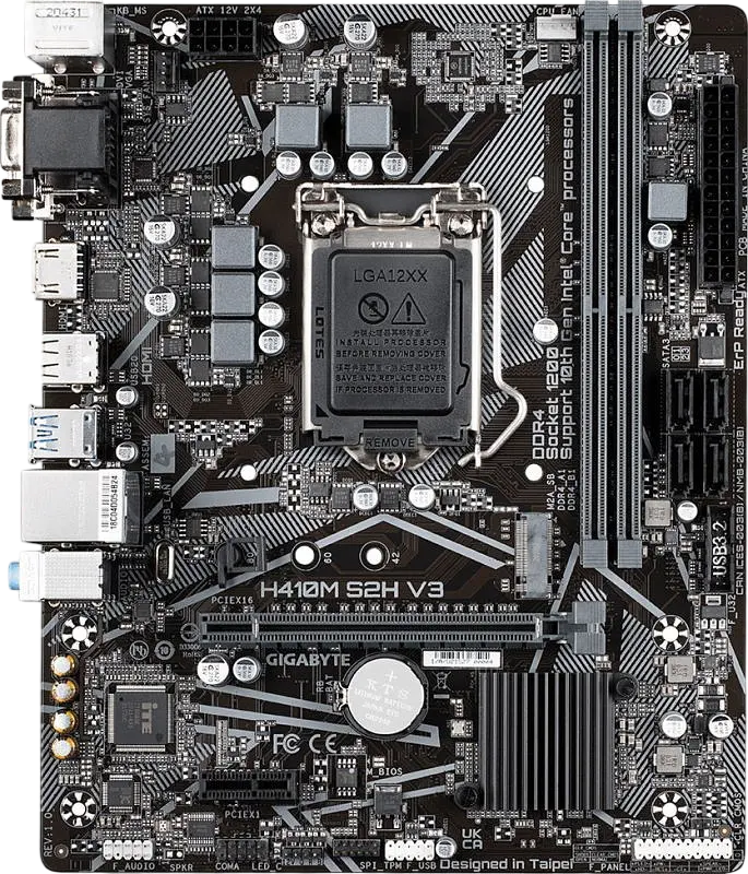Материнська плата Gigabyte H410M S2H V3 LGA 1200 (H410M S2H V3) Б/В - фото 2