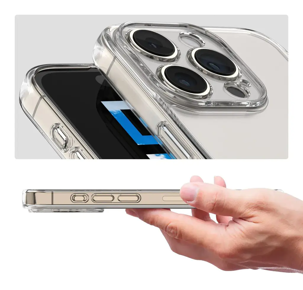 Силіконовий чохол BeCover для Apple iPhone 16 Pro Transparancy (712279) - фото 7
