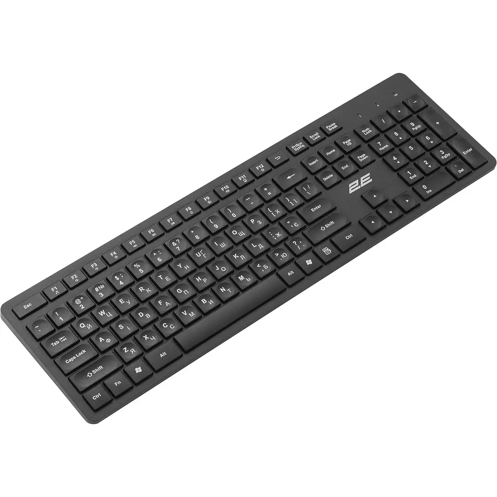 Клавіатура 2E KS260 WL UA Black (2E-KS260WB) [150959] - фото 2