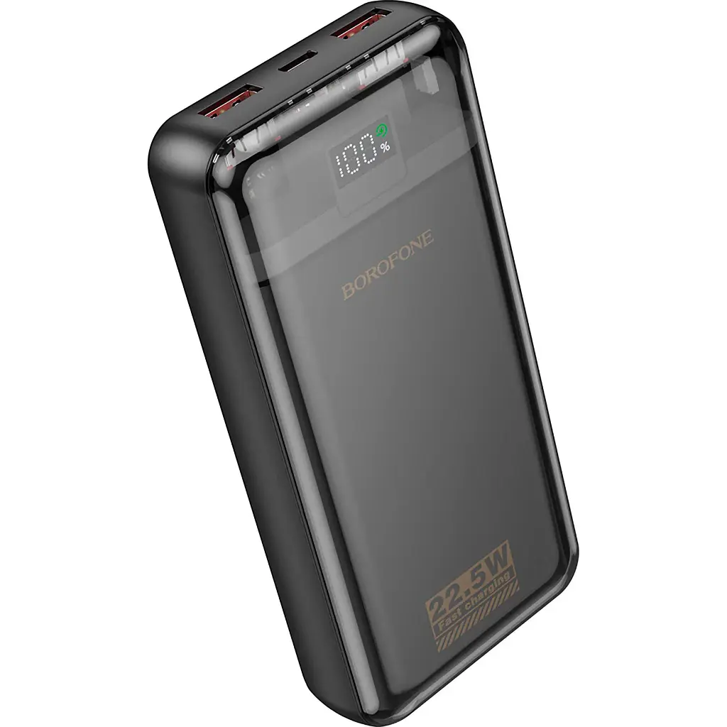 Зовнішній акумулятор Borofone BJ52A Power 20000mAh 22.5W Black [130224] - фото 2