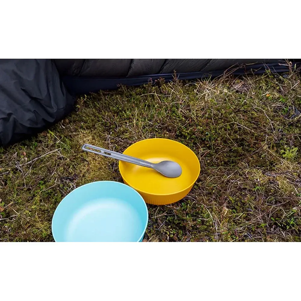 Набір столових приладів Sea To Summit Frontier UL Cutlery Set ложка+виделка+адаптер - фото 5