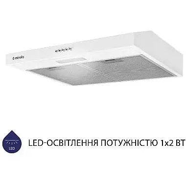 Витяжка пласка Minola HPL 604 WH - фото 7