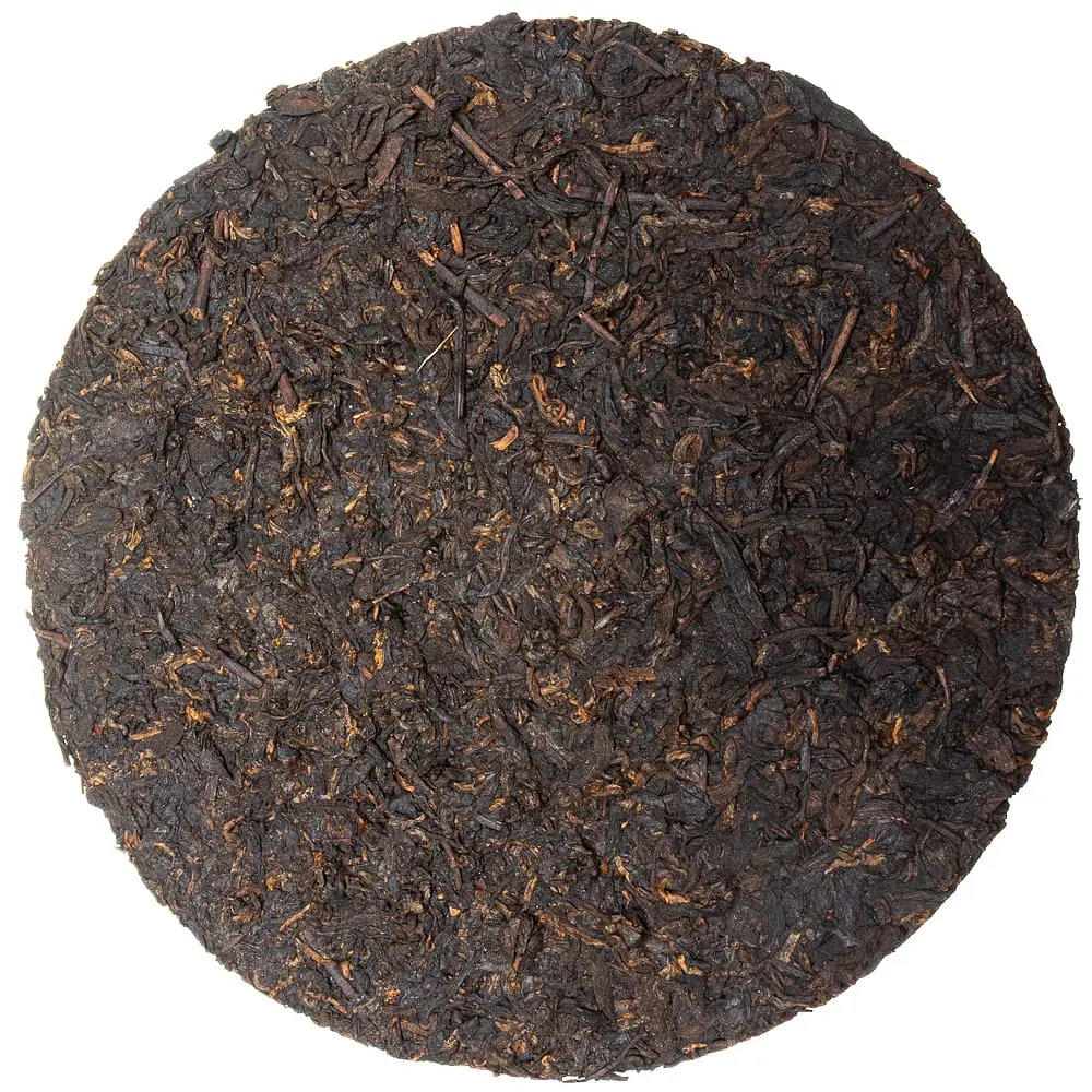 Шу Пуэр Т8663 Сягуань 2014 г, 357 г- блин 357 г - фото 7