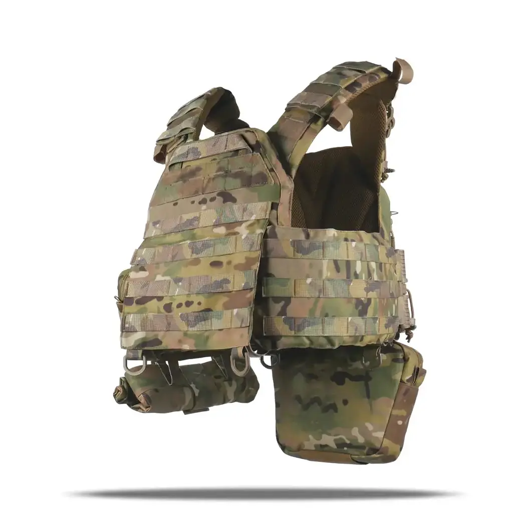Плитоноска Kiborg GU gen.2 + 6 підсумків MultiCam (1000-k45003) - фото 4