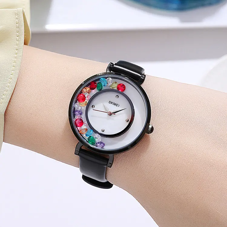 Жіночий наручний годинник 2041BK Black Skmei acs0030367 - фото 3