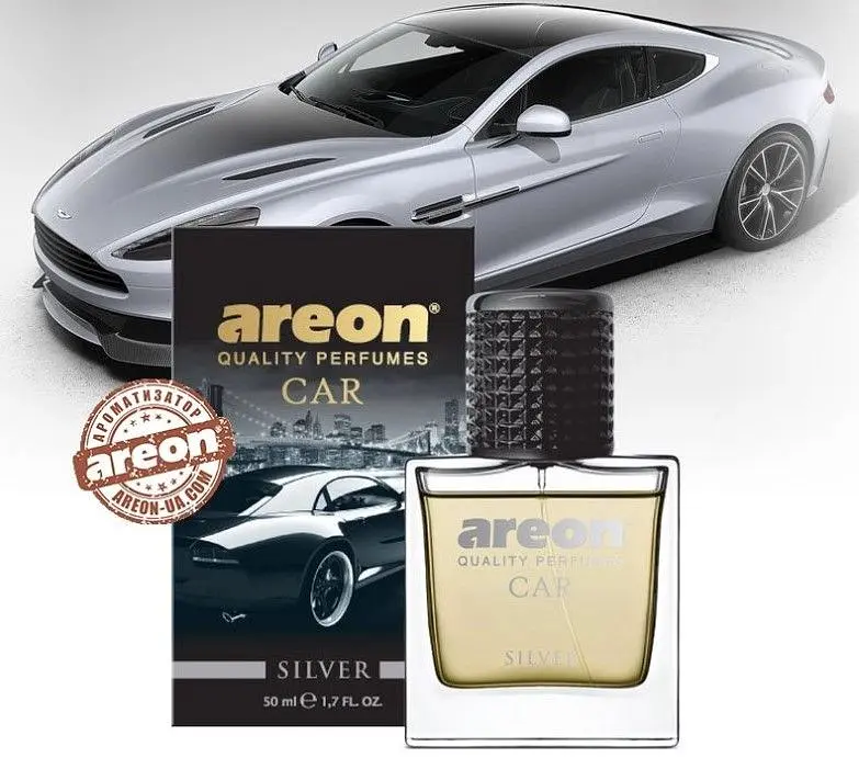 Набір ароматизаторів повітря Areon Car Silver (Silver) - фото 3