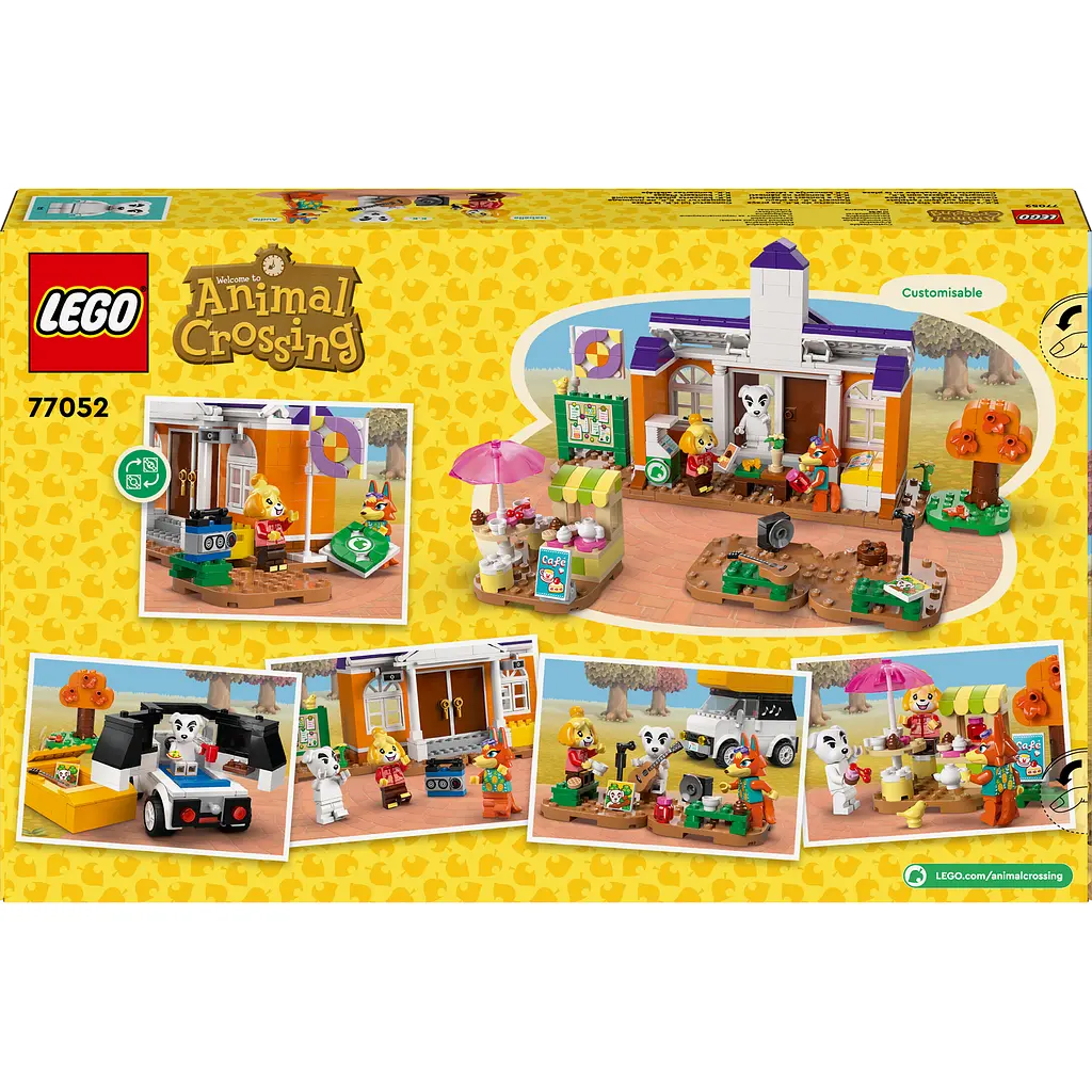 Конструктор LEGO Animal Crossing Концерт К.К. на площі 550 деталей (77052) - фото 9